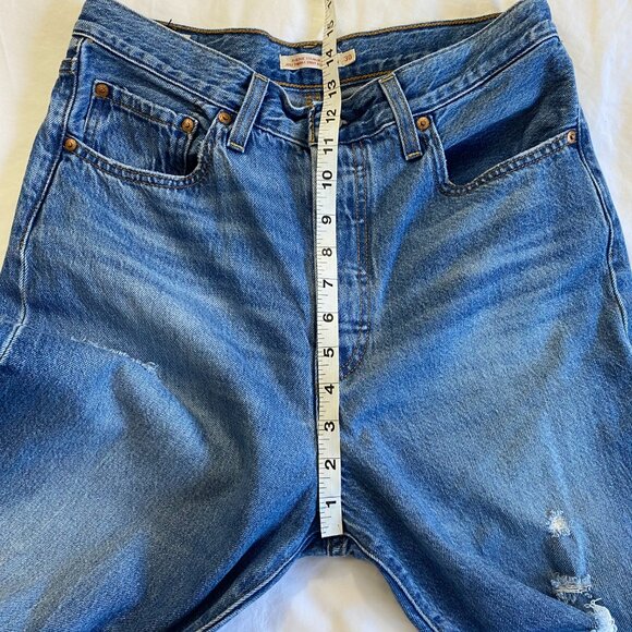 Levi's Ribcage Straight Ankle Size 30 - Picture 5 of 11
